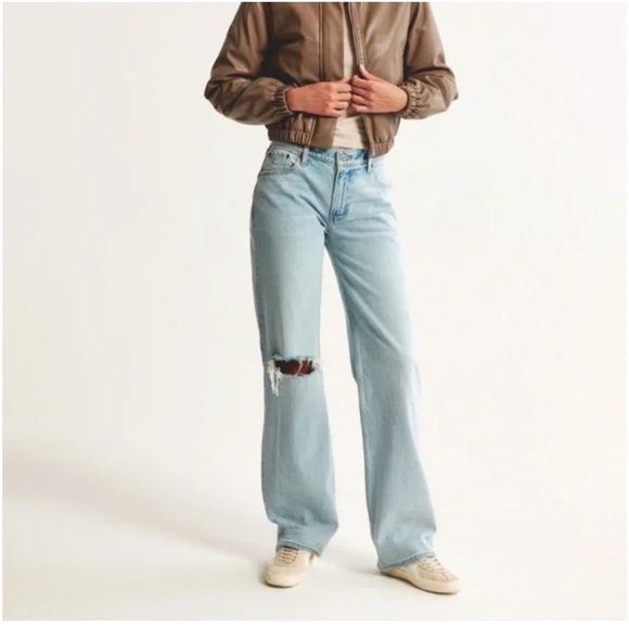 Abercrombie & Fitch - The 90’s Baggy Low Rise jeans - Size 26 Long - Picture 3 of 7